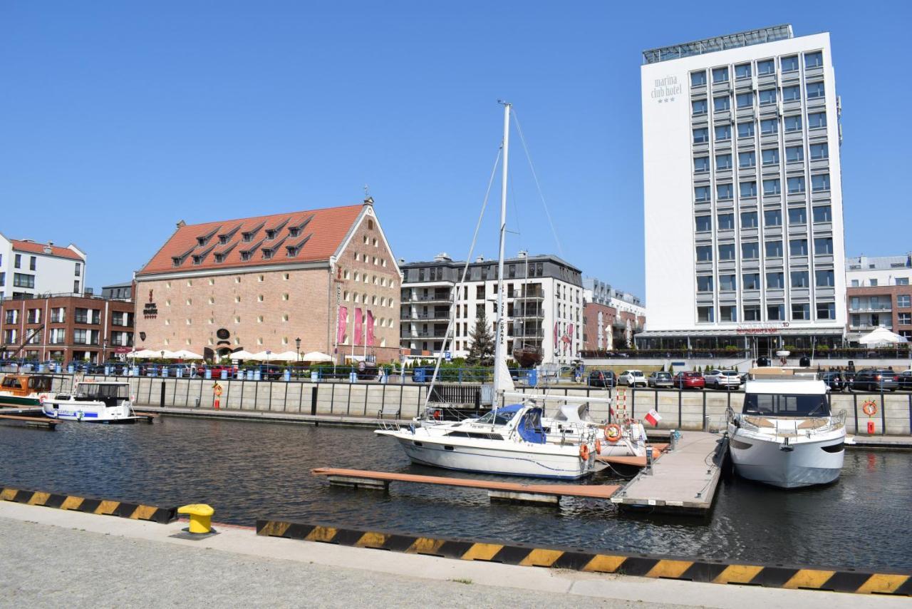 Ferienwohnung Apartament Blue Door Marina Danzig Exterior foto